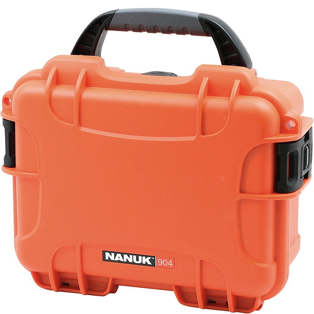 904 Waterproof Hard Case with Foam Insert - Orange