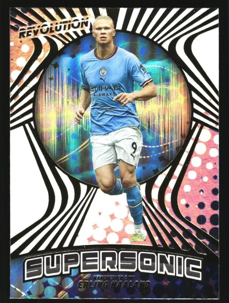 2022-23 Panini Revolution Premier League #26 Erling Haaland Supersonic  VERY SP