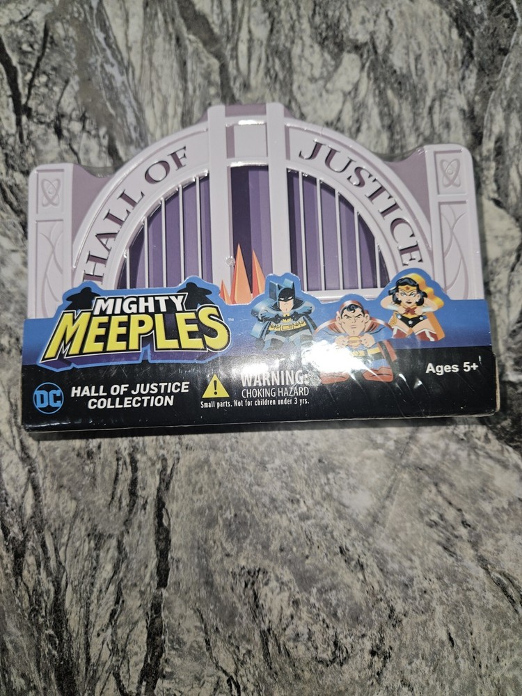Mighty Meeples: DC Hall of Justice Collection (Series 1) 7 Tin Figures