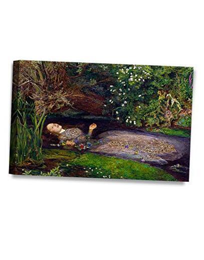 Millais Ophelia Oil Painting Reproduction 30x20 Inches