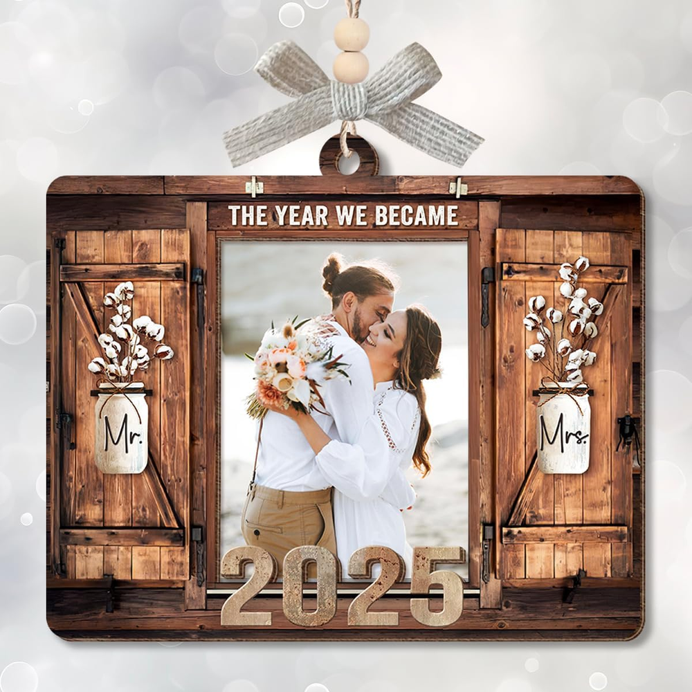 Customized Wedding Gifts for Couples 2025 - Personalized Marriage Keepsakes with Names-image