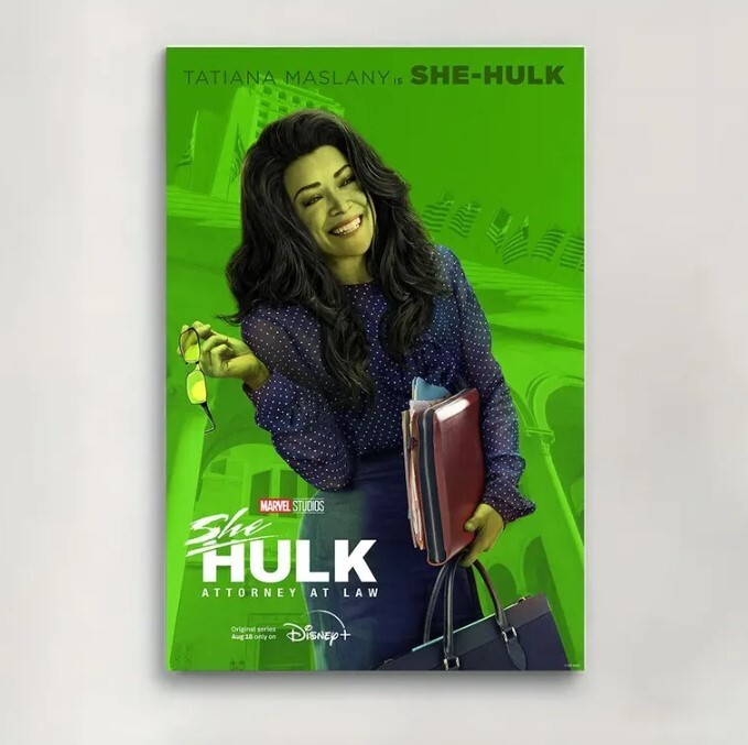 She Hulk Movie Poster,Room Decor Wall Art Print,Home Decor Poster