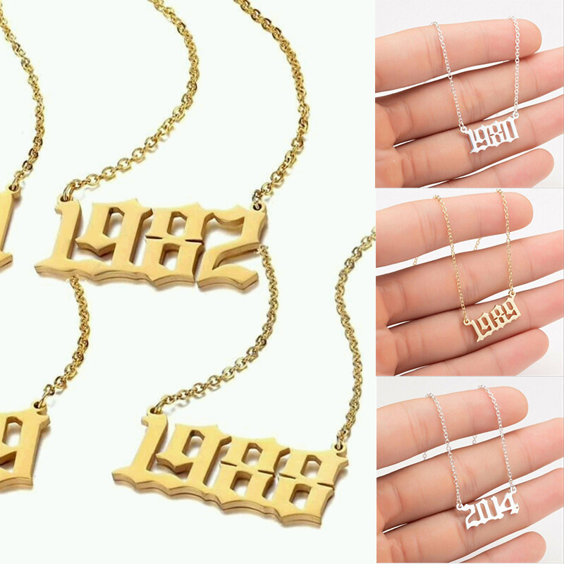 Personalized Necklace figure Pendant Ornament Birthday Cross-Border Gift Chain-image