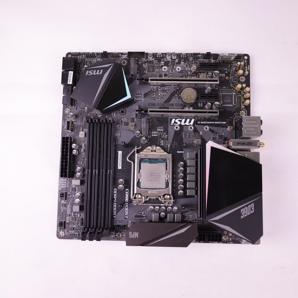 MSI MPG Z390M GAMING EDGE AC LGA 1151 MOTHERBOARD WITH I9-9900K PROCESSOR