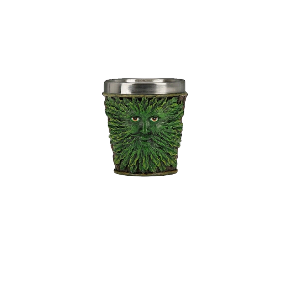 Green Man Shot Glasses 4 Piece Set 2.5 inch