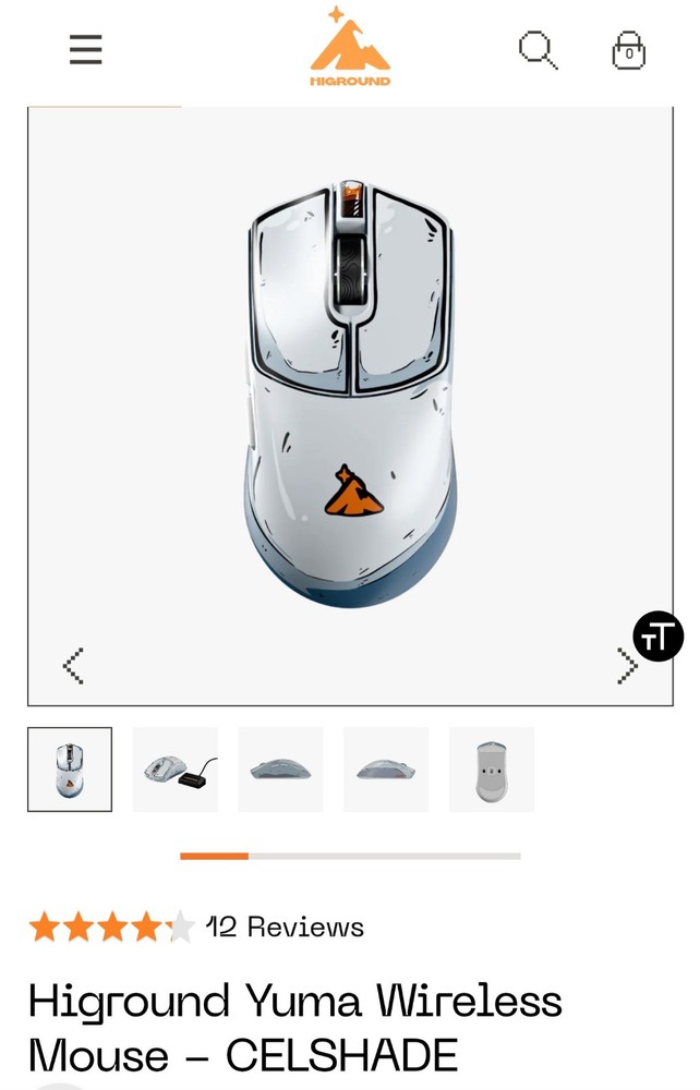 Higround Yuma (CELSHADE) Wireless Gaming Mouse