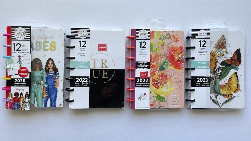 The Happy Planner Mini Dashboard Layout 4 Planners NEW