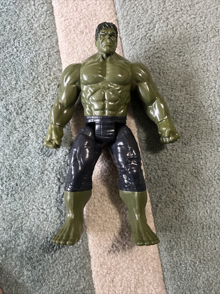 The Incredible Hulk 12 INCH Action Figure Marvel Hasbro 2017 Used  COOL