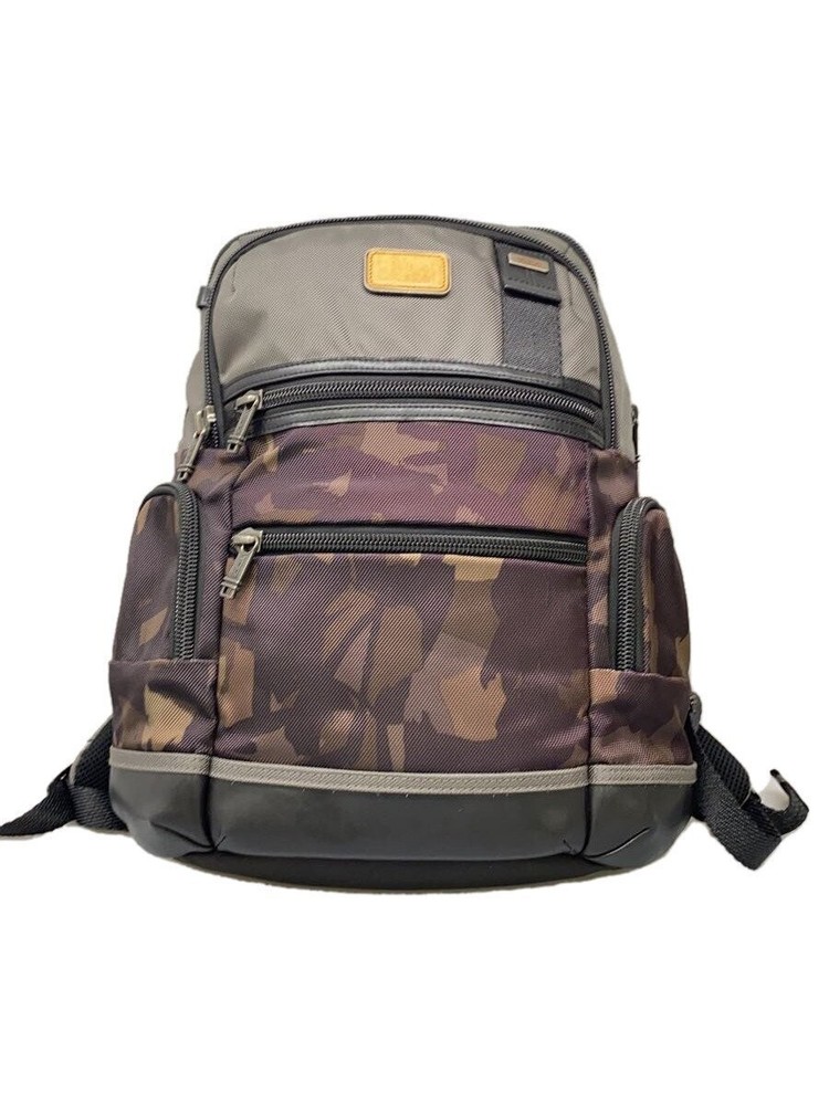 Tumi Canvas Backpack in Grey Camouflage Style 222681Gc2 1307