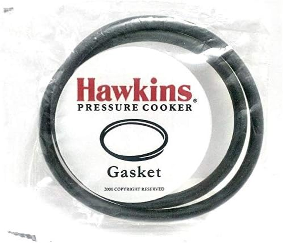 Rubber Gasket Sealing Ring for 2-4 L Pressure Cookers (Black) - Set of 2