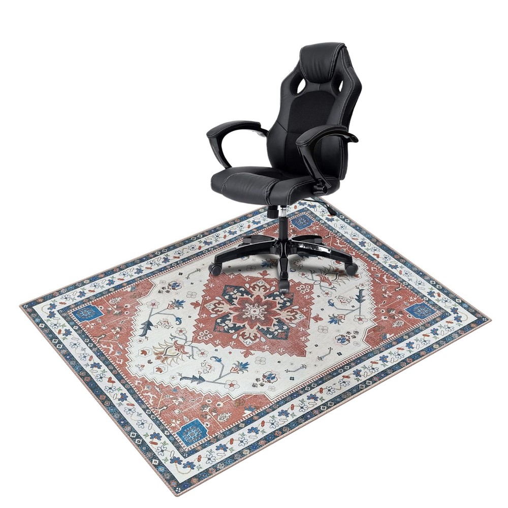 Office Chair Mat for Hardwood Floor: Desk Computer Gaming Heavy Duty Rugs for...