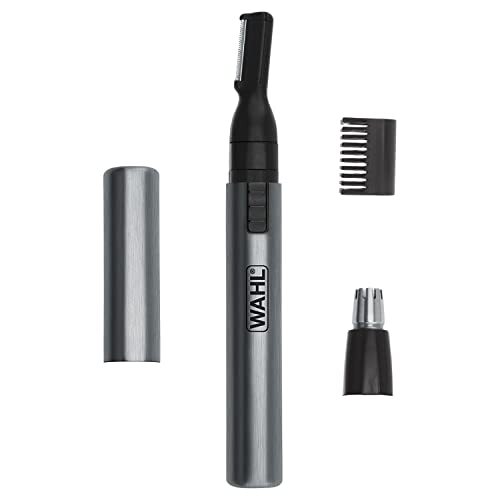 Micro Groomsman Battery Personal Trimmer for Hygienic Grooming with Rinseable...