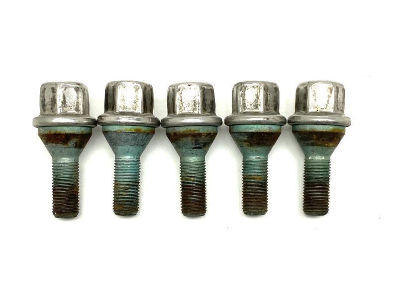Wheel Lug Nut Bolt Set of 5 6511051AA Fits 2015-2017 Chrysler 200 81537