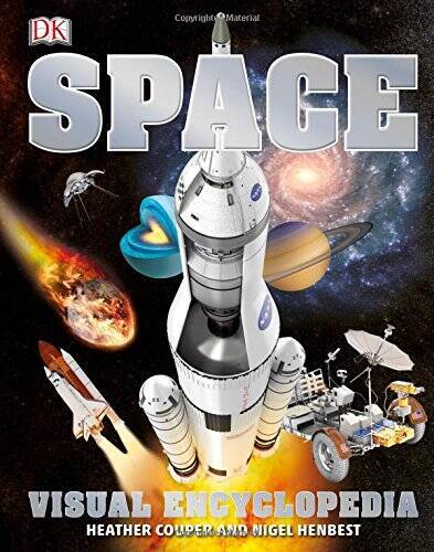 Space Visual Encyclopedia Hardcover by Heather Couper & Nigel Henbest - Comprehensive Guide to Astronomy-image