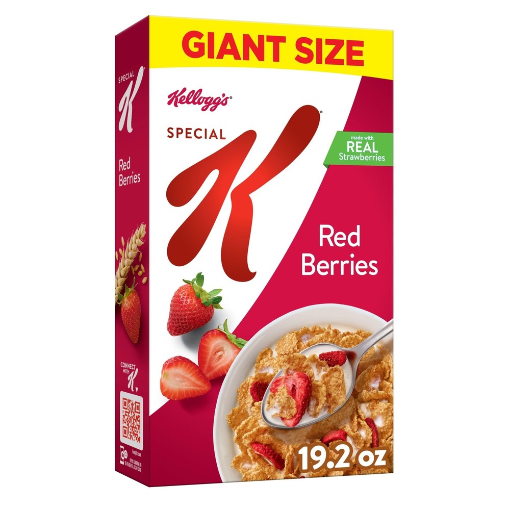 Kellogg's Special K Breakfast Cereal Family Breakfast Fiber Cereal Giant Size...