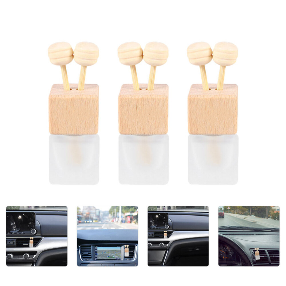 3 Pcs Car Vent Air Freshener Essential Oil Diffuser Perfume Bottles