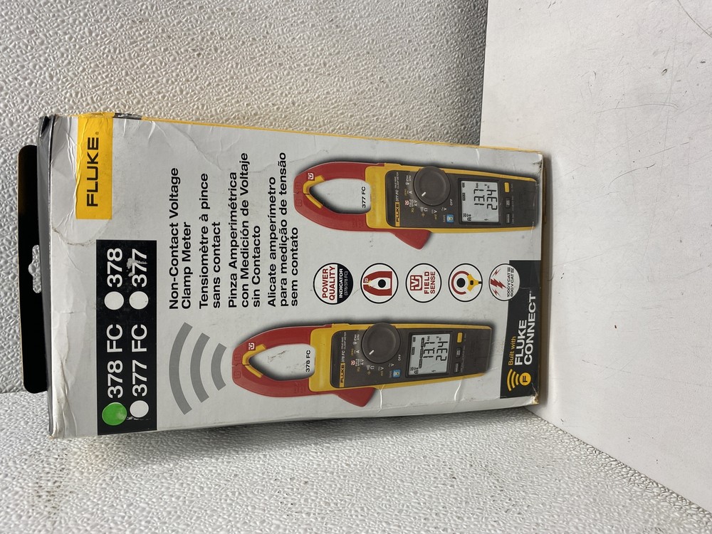 Fluke 378FC Non-Contact Voltage Clamp Meter w/ Bluetooth