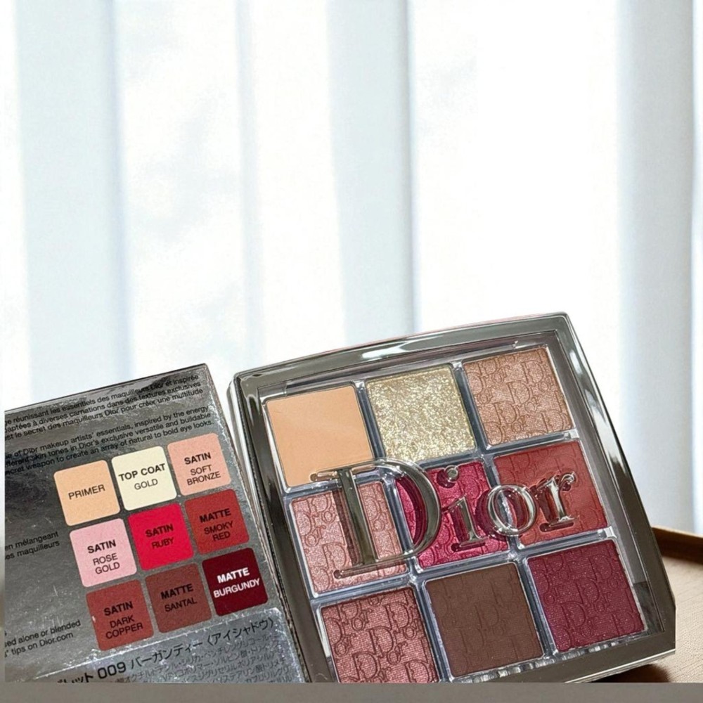 Dior Backstage Eye Palette 009 Burgundy Strawberry Glitter Eyeshadow
