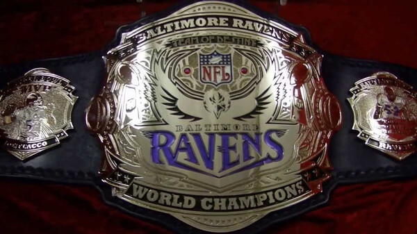Baltimore Ravens Championship Belt