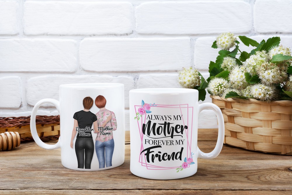 Mom Best Friend Gift Mother Daughter Mug Mom Cup Personalized Customized Gift