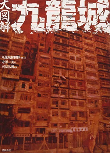 Large Illustrated Hong Kong Kowloon City Panorama Photo Explorat... book form JP