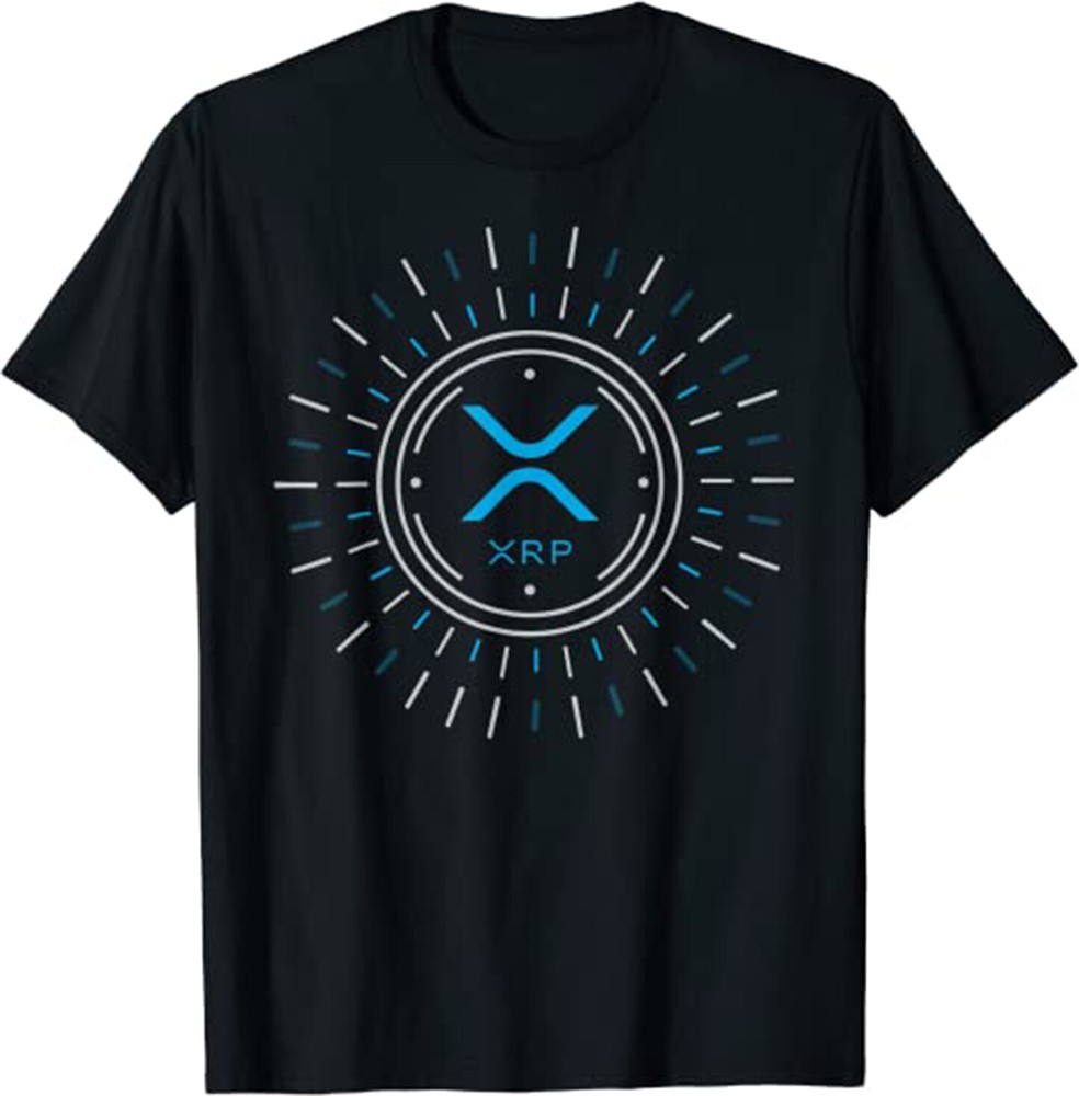 New Ripple XRP Logo Cryptocurrency Coin T-Shirt, HOT XRP Coin T-shirt for Holder-image