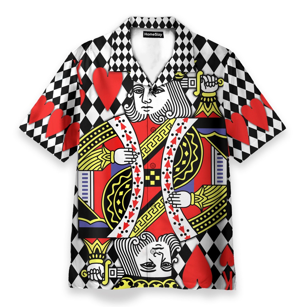 King Of Heart Couple Cosplay Costume   Hawaiian Shirt