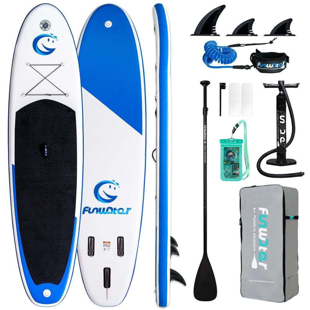 Ultra-Light Inflatable Stand Up Paddle Board with SUP Accessories for All Skill Levels