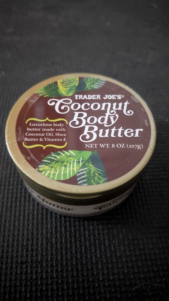 2 Pack Trader Joe's Luxurious Feel Body Butter w/ Coconut Oil & Shea Butter