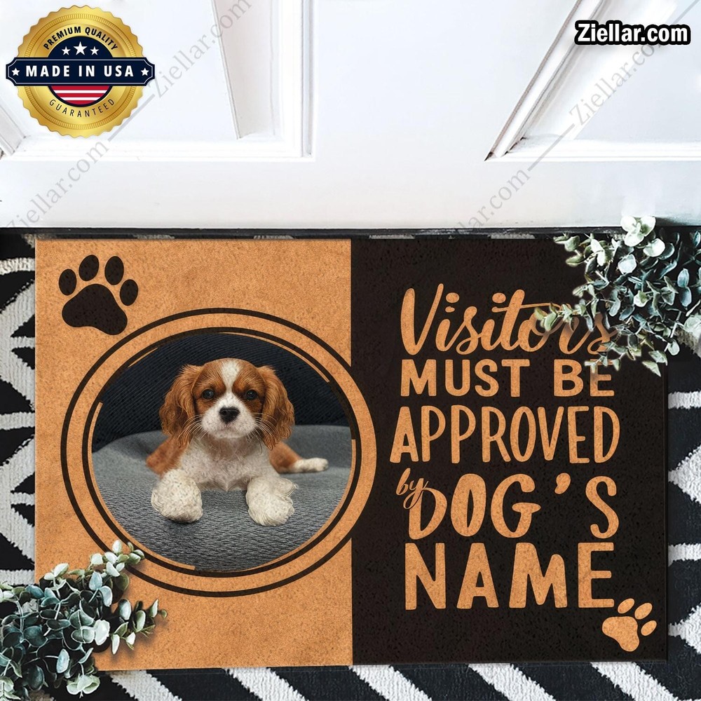 Custom Dog Approval Doormat - Must Be Approved by Pup-image