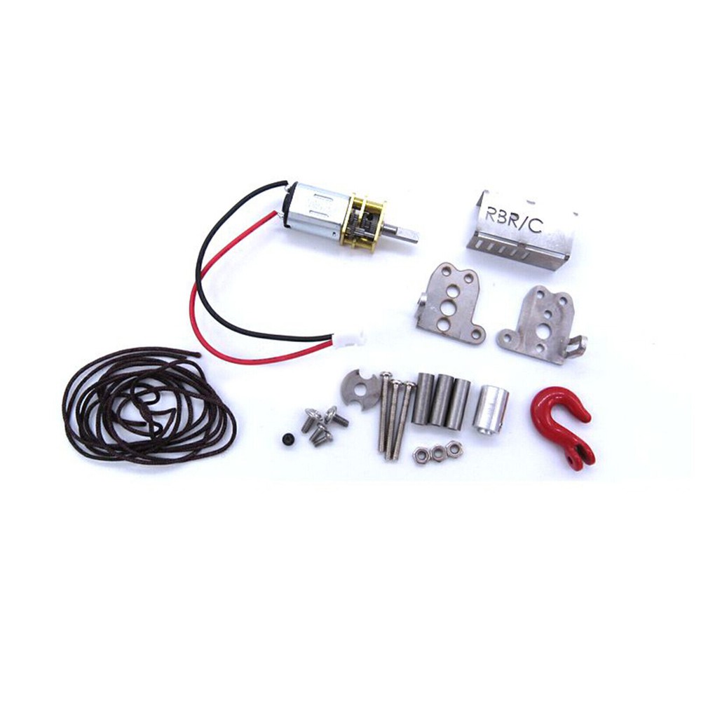 3-Way Remote Automatic Metal Winch for 1/16 WPL C34 C34K JJRC RC Climbing Car