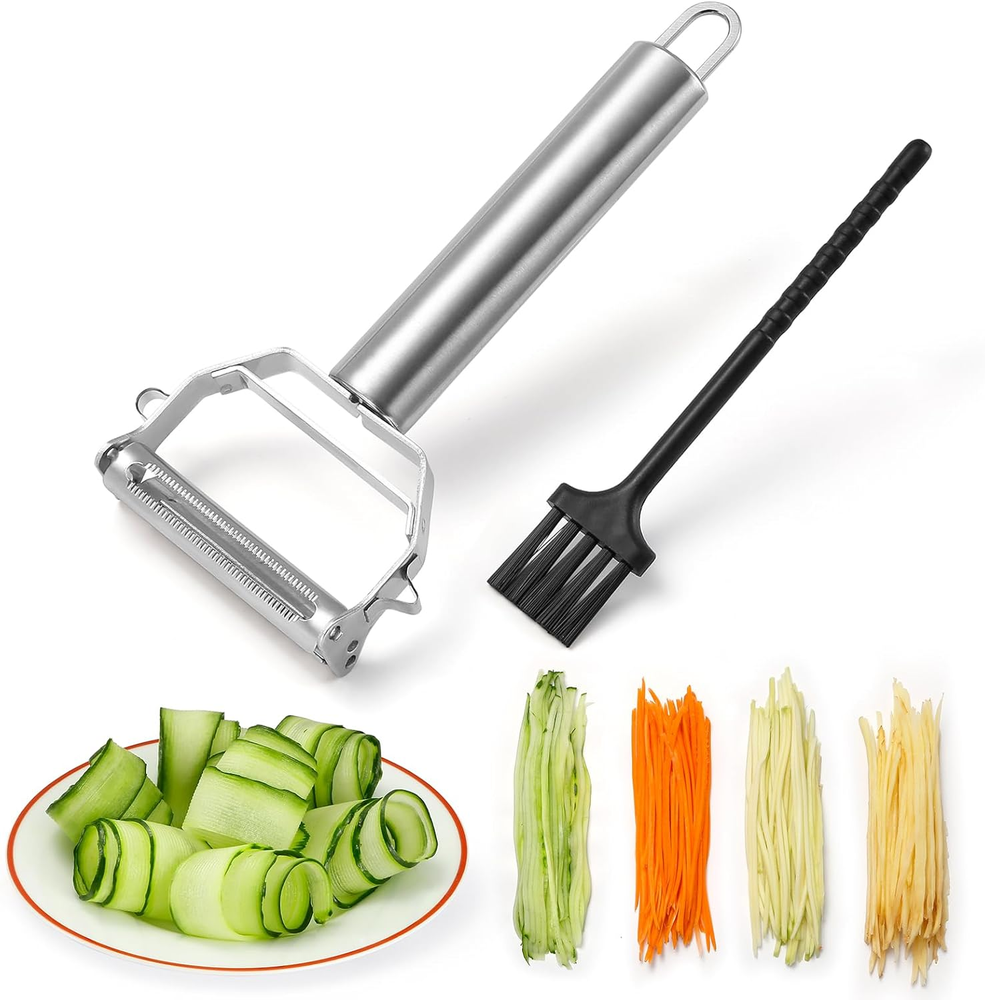 Stainless Steel Peeler Julienne Cutter Slicer for Carrot Potato Melon Vegetable