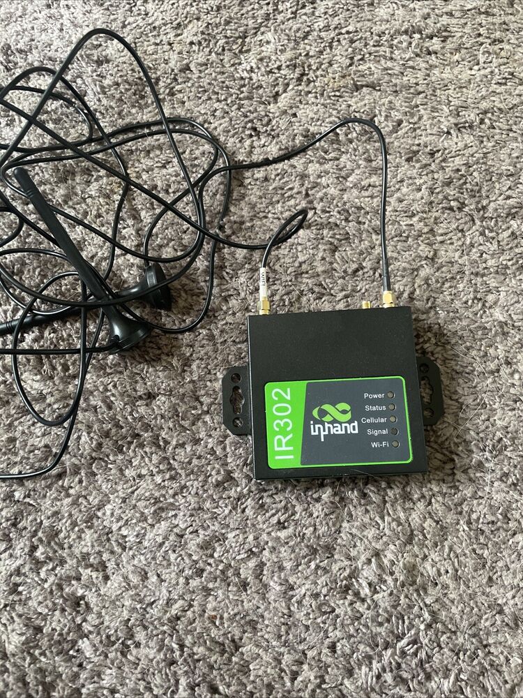 InHand IR302 Industrial IoT LTE 4G VPN Cellular Router Cat 1 w/ Wi-Fi Dual Sim-image