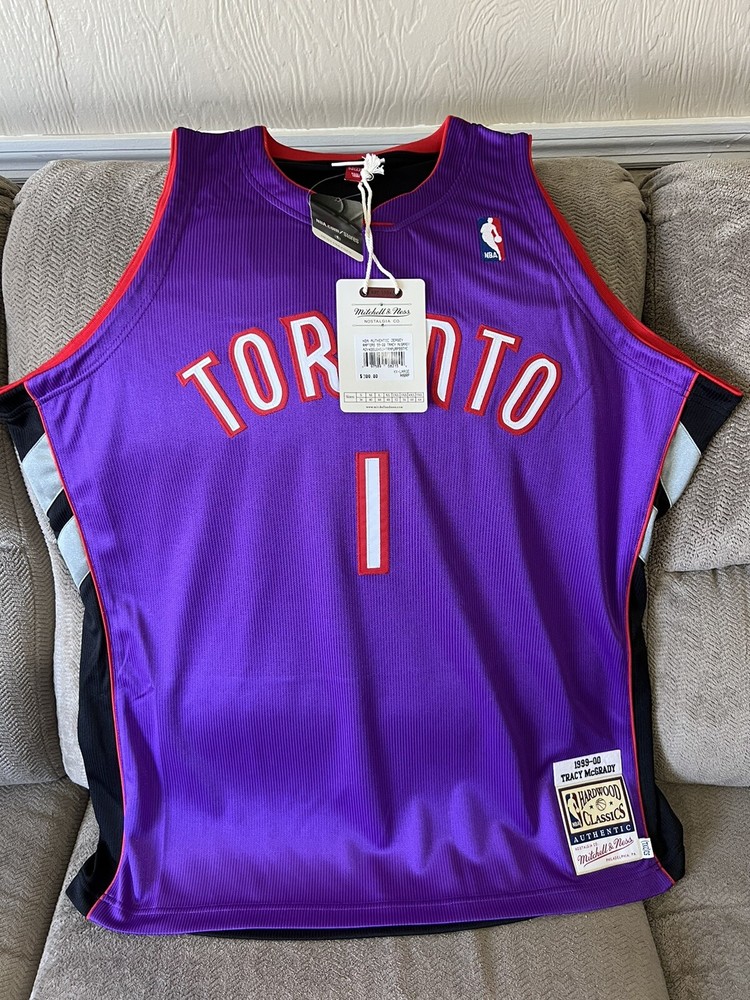 Tracy Mcgrady Authentic 99-00 Toronto Raptors Jersey XXL NWT