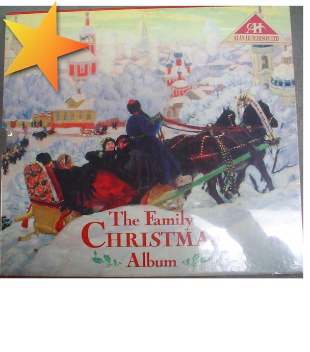 Family Christmas Picture Album Hardcover Photo Album Book WZ26139