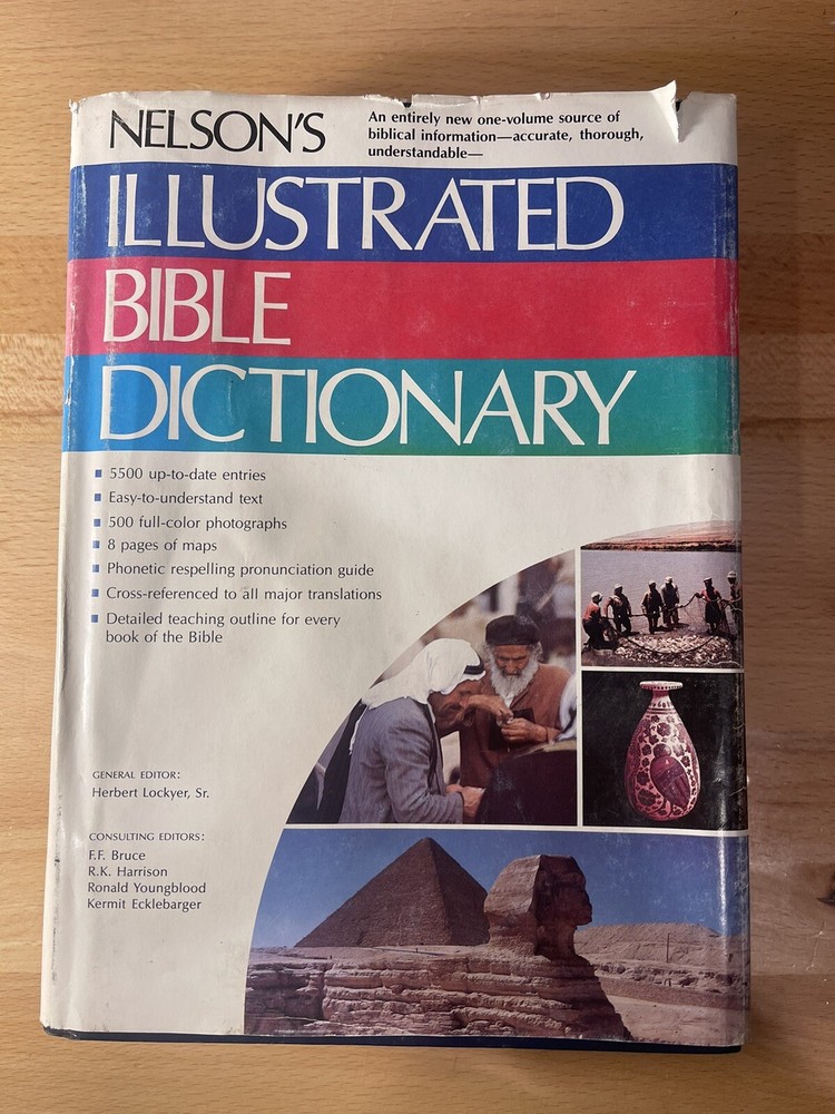 Nelson's Illustrated Bible Dictionary - Hardcover Pre Owned