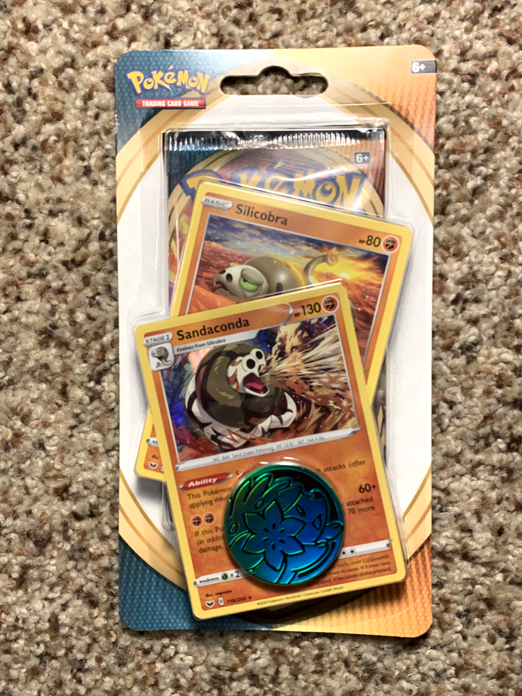 SEALED Pokemon TCG Target Exclusive Darkness Ablaze Sandaconda Blister Booster