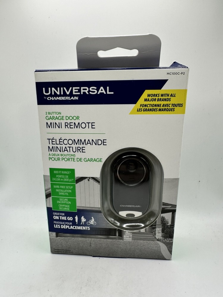 NEW! Mini Two Button Universal Garage Door Remote