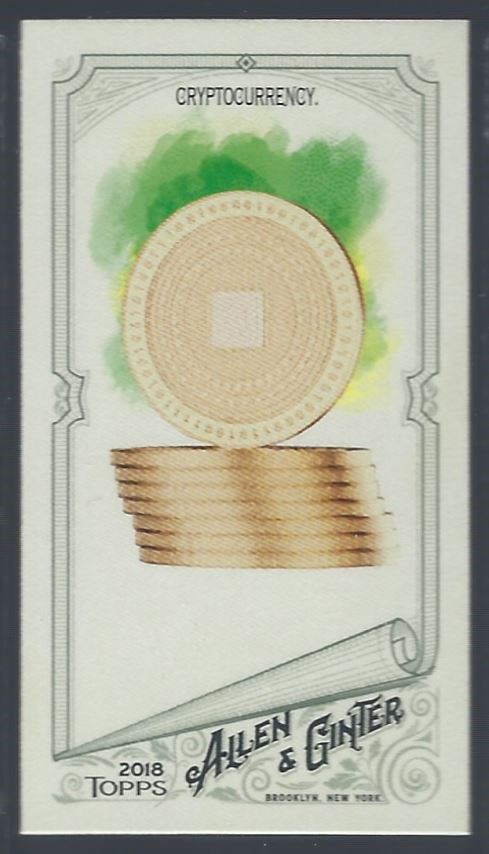 2018 Topps Allen & Ginter Mini Cryptocurrency #83-image