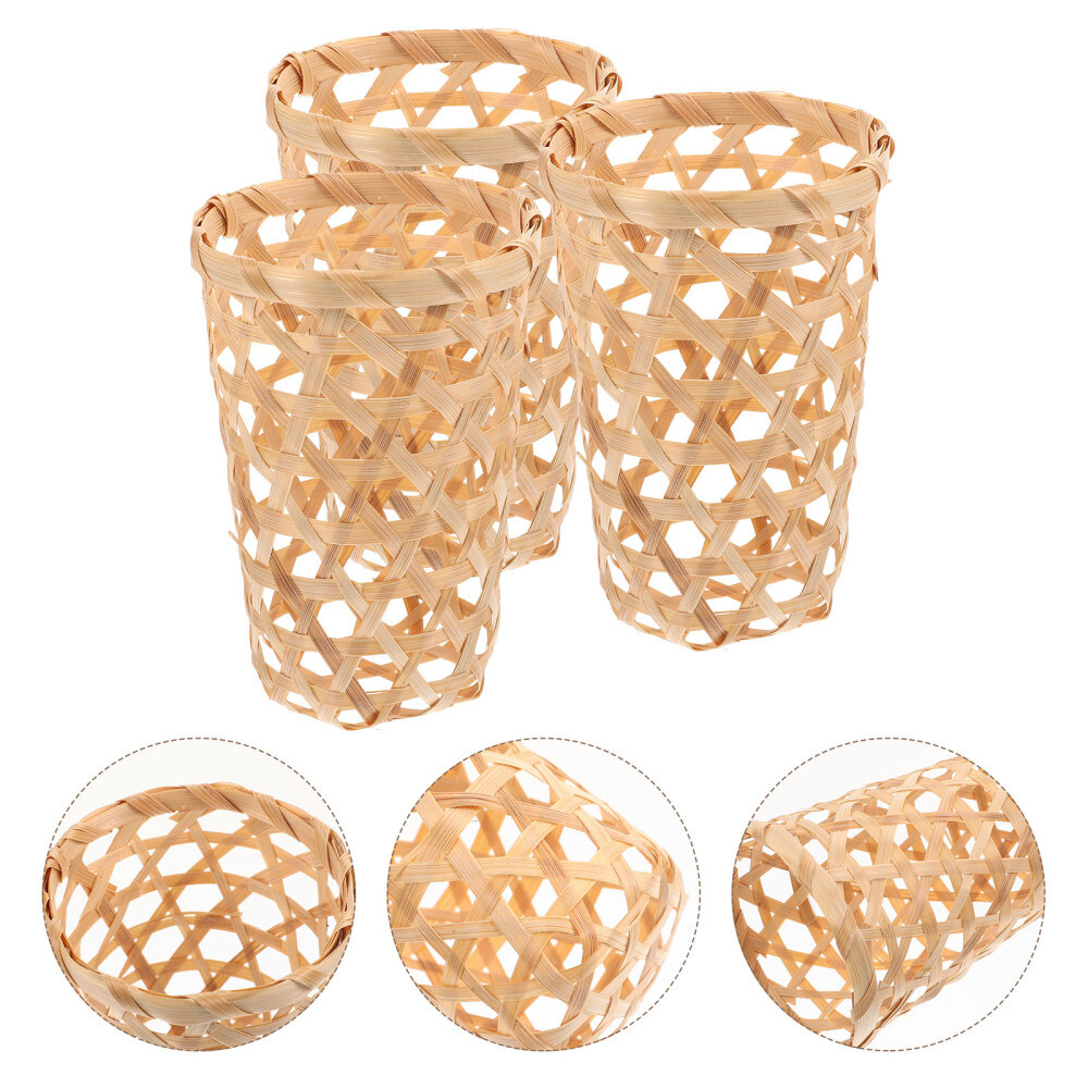 3Pcs Storage Baskets For Closet Organization Basket Woven Woven Baskets