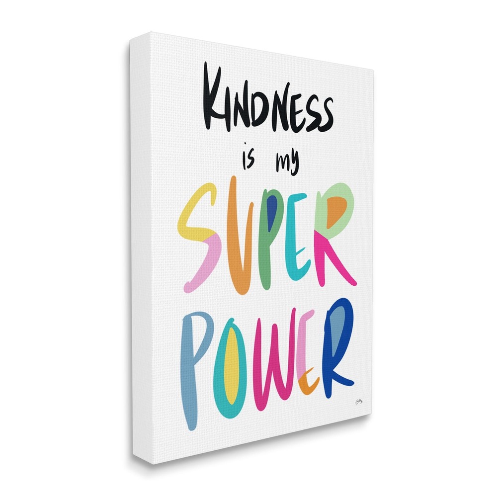 Stupell Motivational Hero Phrase Kindness is My Superpower Design