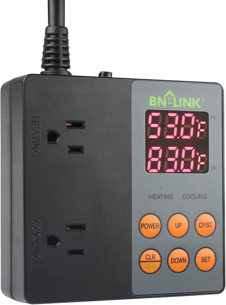 Versatile WiFi Temperature Controller for Aquariums, Seed Germination & Brewing