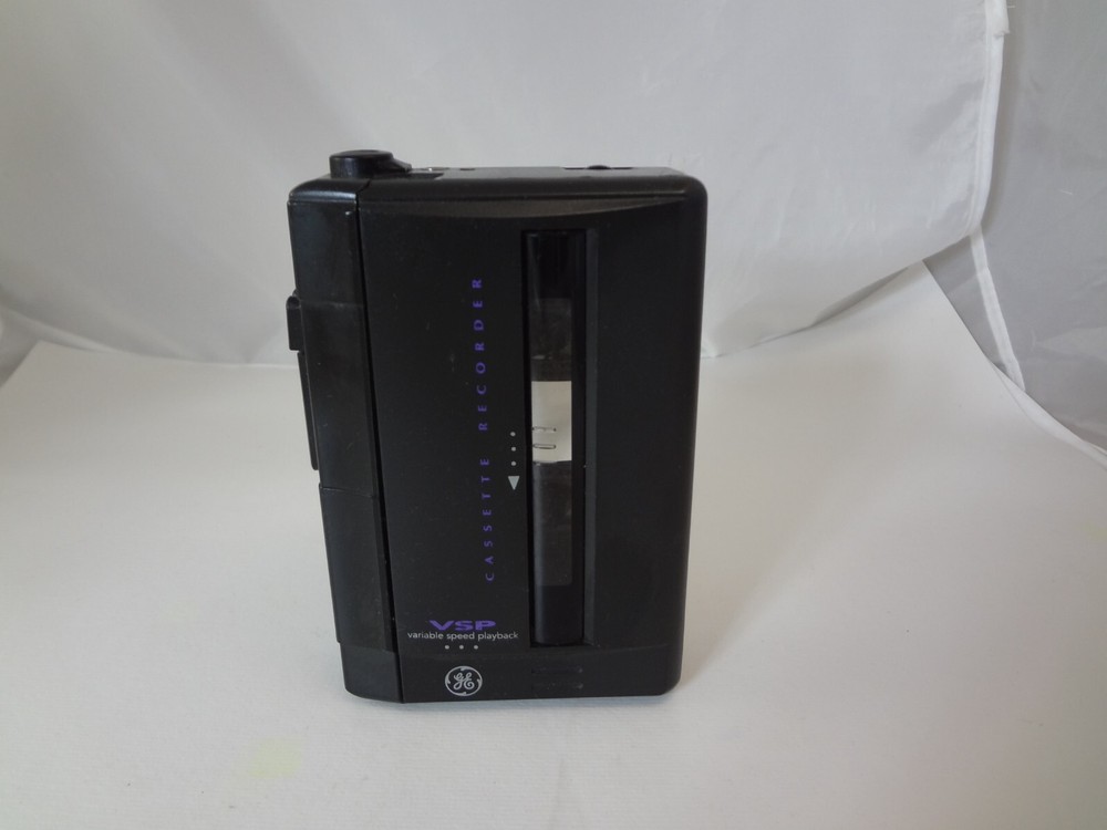 GE VSP Cassette Recorder Model 3-5363A Vintage Walkman Not Working Parts Only