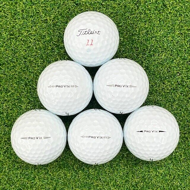 24 Titleist Pro V1x AAAA Near Mint Used Golf Balls with Free Shipping