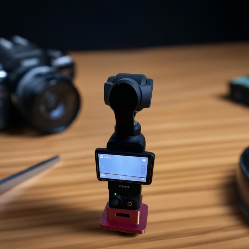 Camera Stand for Ultimate DJI Osmo Pocket 3 | Vertical Desktop Mount | Tripod