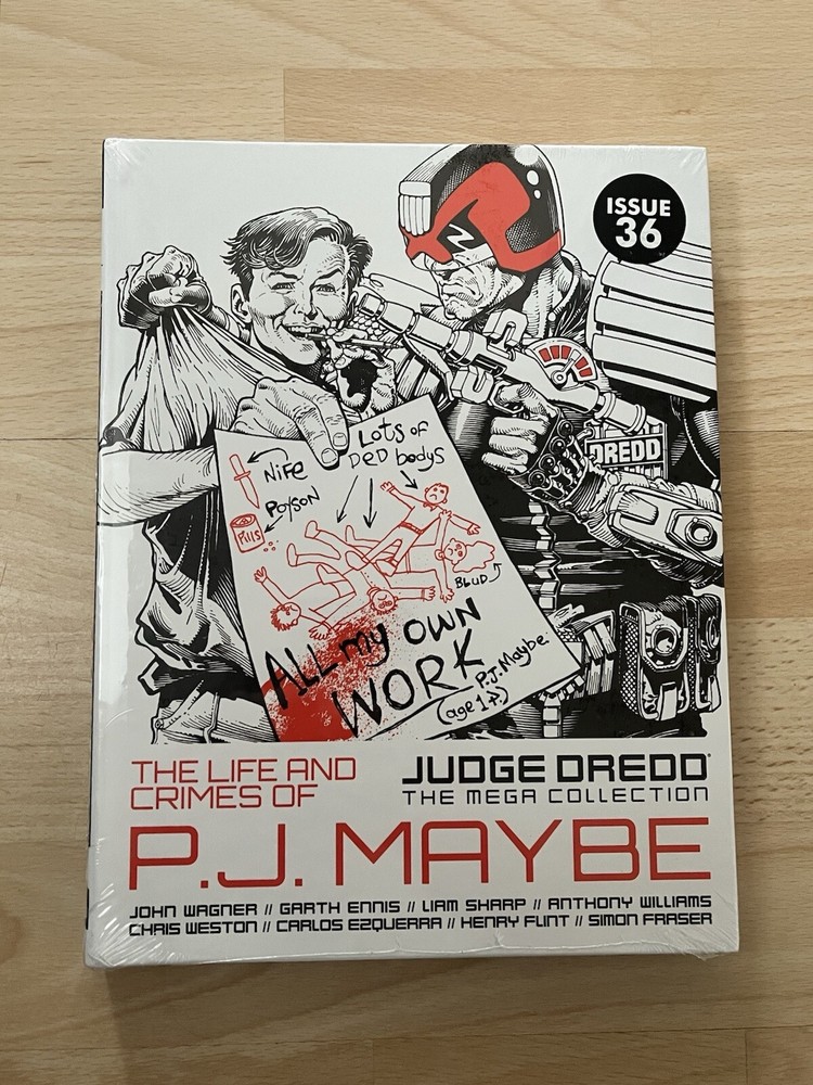 JUDGE DREDD MEGA COLLECTION :#28 P.J MAYBE GRAPHIC NOVEL BOOK - NEW SEALED