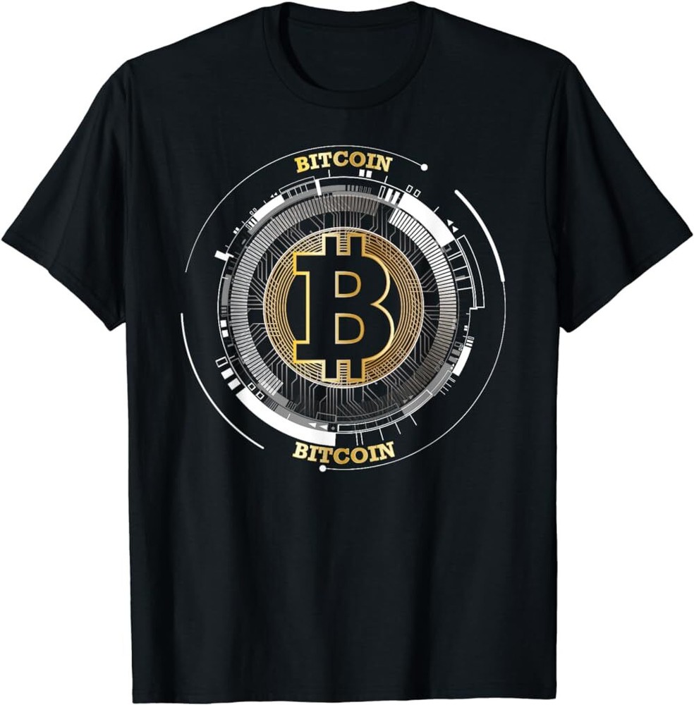 Bit ccoin Coin BTC Crypto Currency Traders Blockchain Miners T-Shirt, Coin Tee