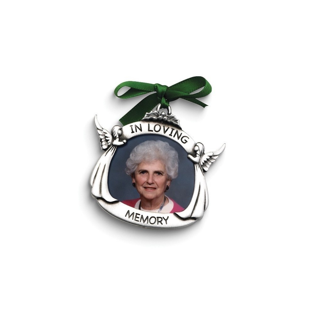 Loving Memory Pewter Photo Frame 1.5x1.75 Inches for Memorials  