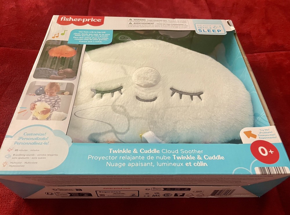 Fisher-Price Twinkle & Cuddle Cloud Soother Baby Sound Machine