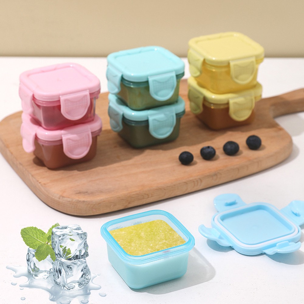 BPA-Free Stackable Transparent Reusable Food Containers  